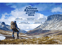 Tablet Screenshot of outdooradventureshow.ca